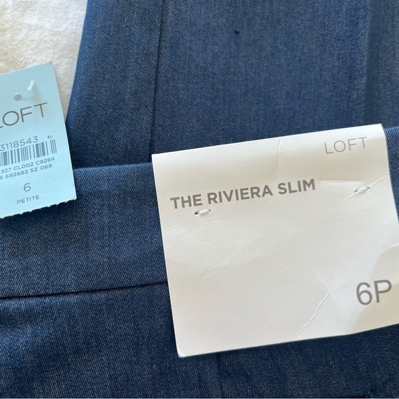 Loft Riviera slim sailor crop pants 6p - Picture 3 of 4
